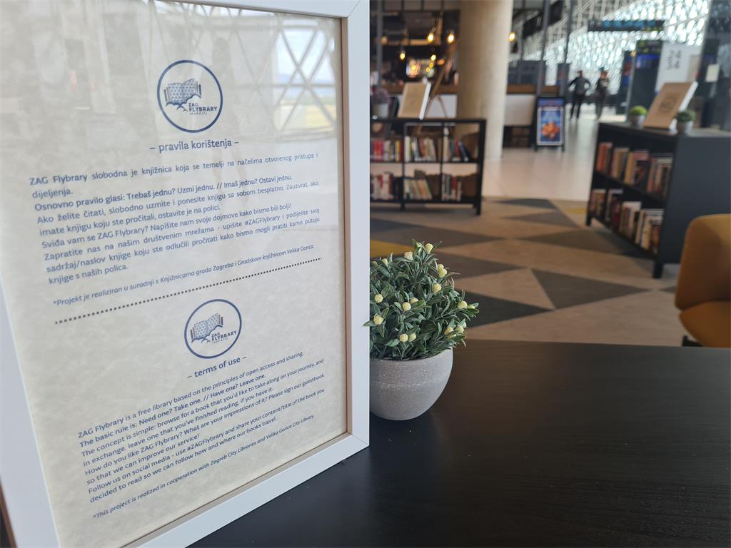 ZAG Flybrary – knjižnica s otvorenim pristupom